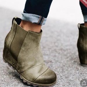 Sorel Lea Wedge Ankle Bootie